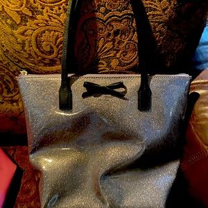 Gray Sparkle Kate Spade Purse NWOT